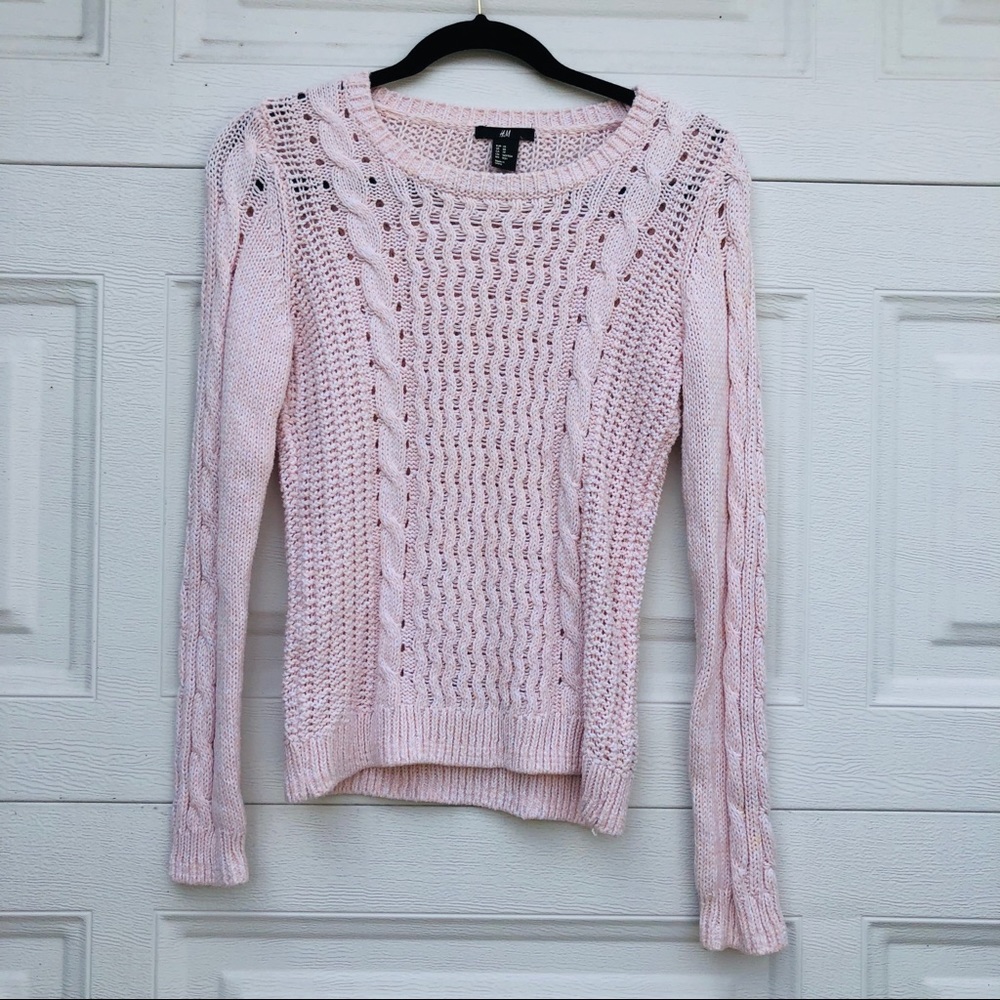 Pink Knit Sweater